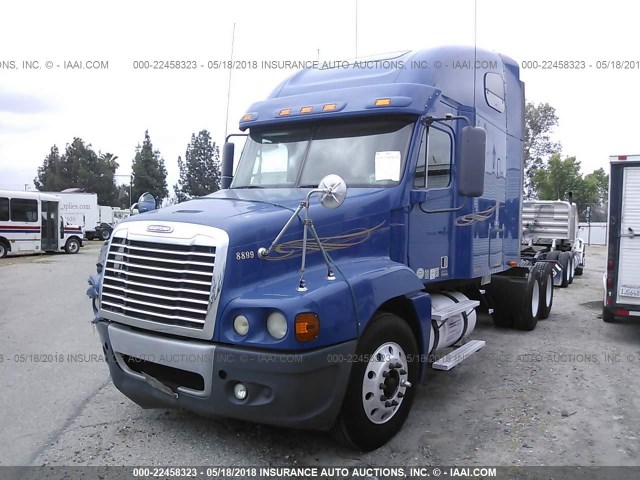 1FUJBBCK38LAB3432 - 2008 FREIGHTLINER ST120 ST120 Dark Blue photo 2