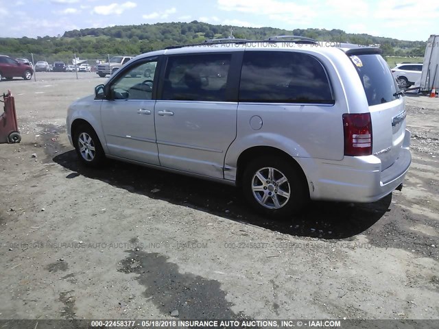 2A8HR54P88R110138 - 2008 CHRYSLER TOWN & COUNTRY TOURING SILVER photo 3