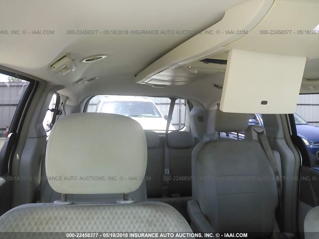 2A8HR54P88R110138 - 2008 CHRYSLER TOWN & COUNTRY TOURING SILVER photo 8