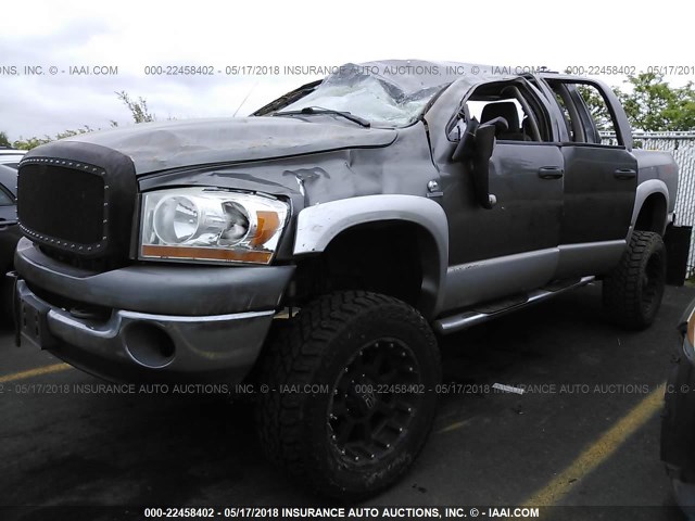 3D7KS28C56G170121 - 2006 DODGE RAM 2500 ST/SLT/LARAMIE ნაცრისფერი ფოტო 2