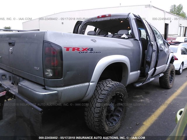 3D7KS28C56G170121 - 2006 DODGE RAM 2500 ST/SLT/LARAMIE ნაცრისფერი ფოტო 4