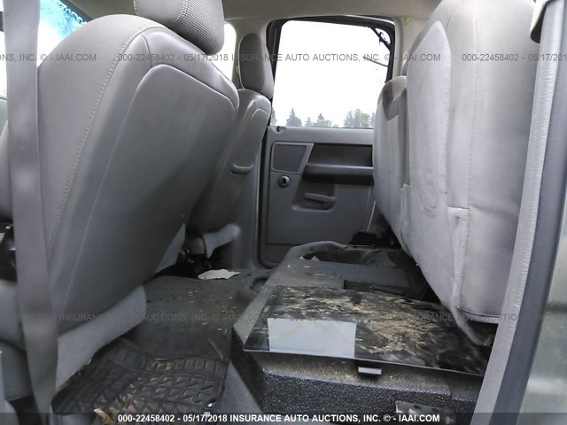 3D7KS28C56G170121 - 2006 DODGE RAM 2500 ST/SLT/LARAMIE ნაცრისფერი ფოტო 8