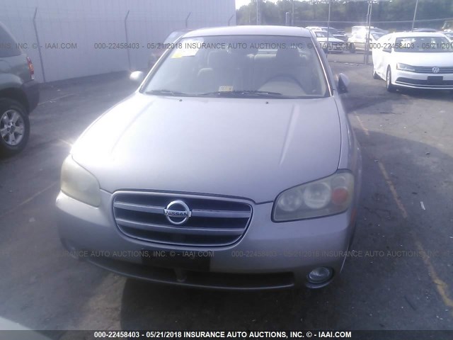 JN1DA31DX2T203600 - 2002 NISSAN MAXIMA GLE/GXE/SE BEIGE photo 6