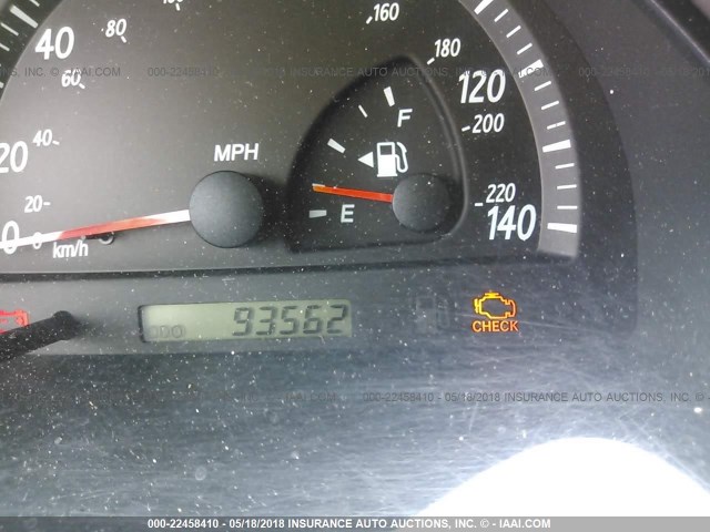 4T1BE32K34U358391 - 2004 TOYOTA CAMRY LE/XLE/SE ბურგუნდია ფოტო 7