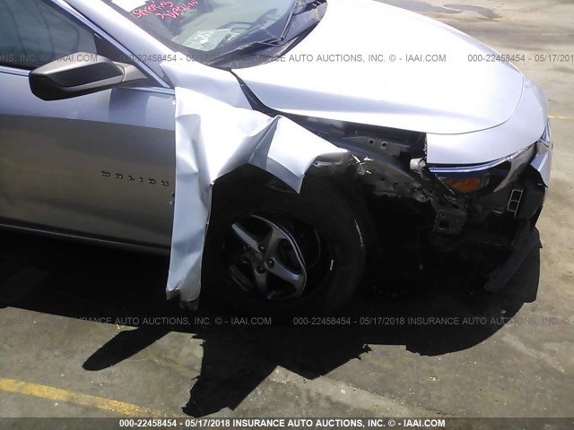 1G1ZB5ST2GF305733 - 2016 CHEVROLET MALIBU LS 银色 照片 6