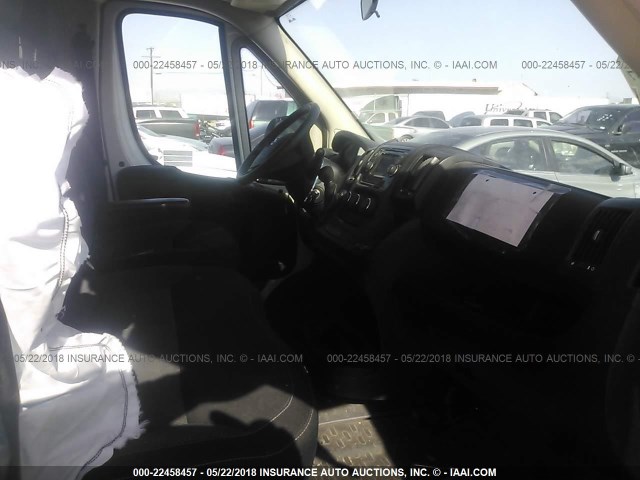 3C6TRVAG9EE119554 - 2014 RAM PROMASTER 1500 1500 STANDARD WHITE photo 5