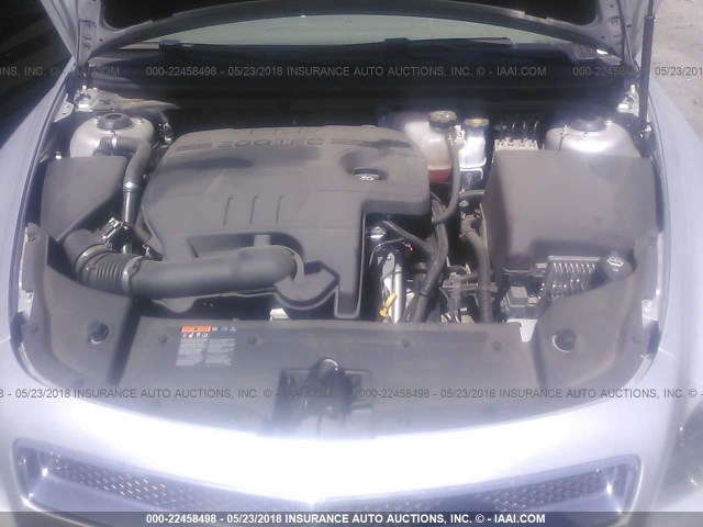 1G1ZC5E09CF174454 - 2012 CHEVROLET MALIBU 1LT 银色 照片 10