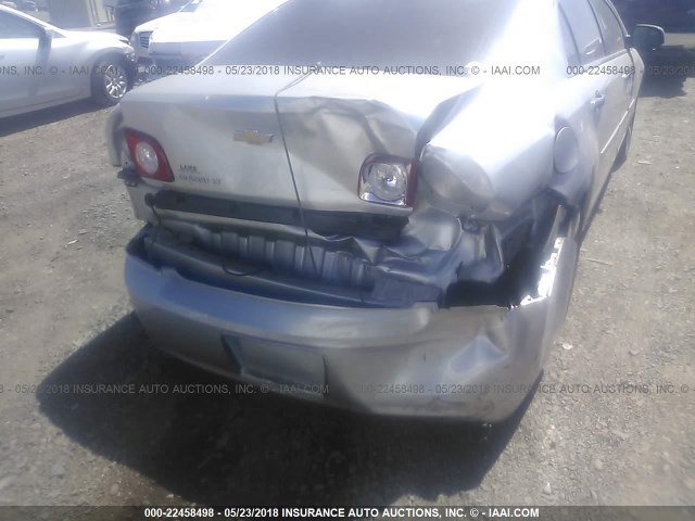 1G1ZC5E09CF174454 - 2012 CHEVROLET MALIBU 1LT 银色 照片 6