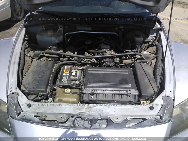 JM1FE173250143010 - 2005 MAZDA RX8 SILVER photo 10