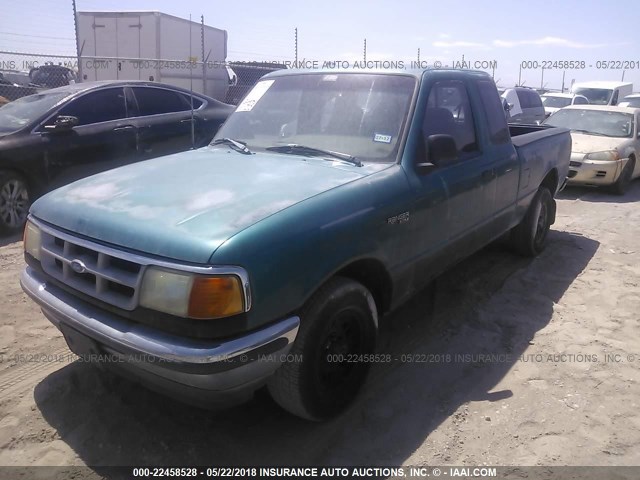 1FTCR14X6PPB27806 - 1993 FORD RANGER SUPER CAB GREEN photo 6