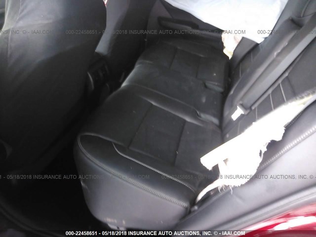 4T1BF1FK5HU631381 - 2017 TOYOTA CAMRY LE/XLE/SE/XSE BURGUNDY photo 8