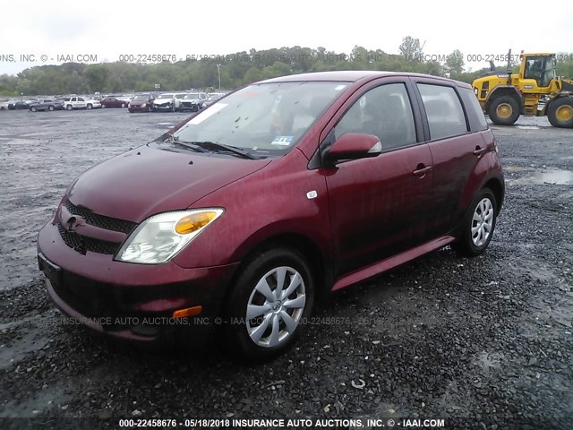 JTKKT604265000107 - 2006 TOYOTA SCION XA RED photo 2