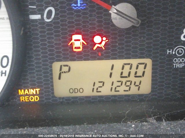 JTKKT604265000107 - 2006 TOYOTA SCION XA RED photo 7