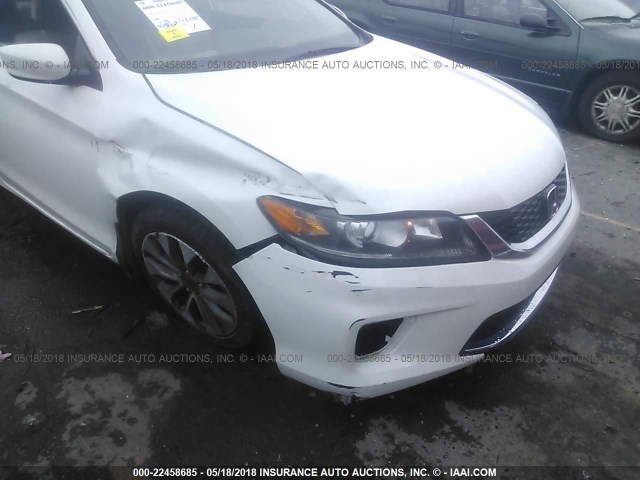 1HGCT1B34EA010681 - 2014 HONDA Accord LX-S WHITE photo 6