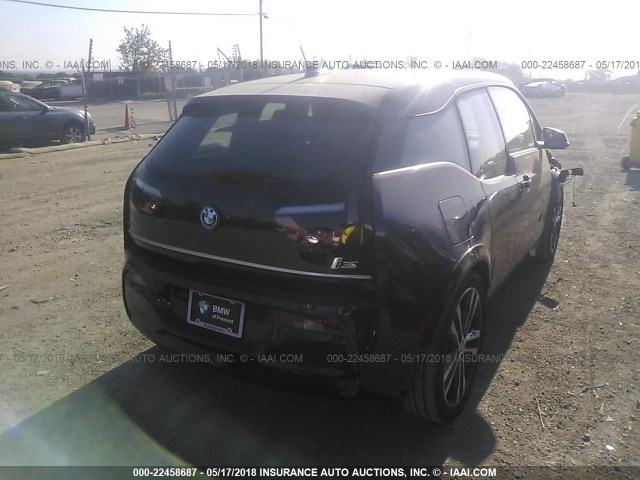 WBY7Z6C5XJVB88854 - 2018 BMW I3 BEV/S შავი ფოტო 4