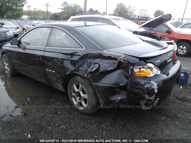 2T1CF28P53C605540 - 2003 TOYOTA CAMRY SOLARA SE/SLE შავი ფოტო 3