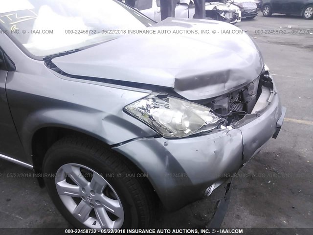 JN8AZ08T47W532050 - 2007 NISSAN MURANO SL/SE/S GRAY photo 6