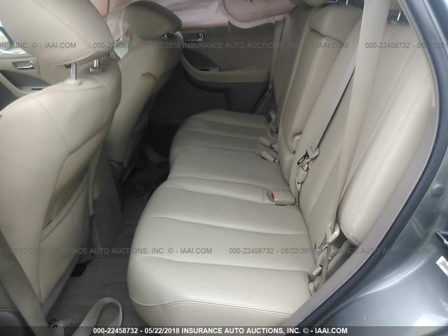 JN8AZ08T47W532050 - 2007 NISSAN MURANO SL/SE/S GRAY photo 8