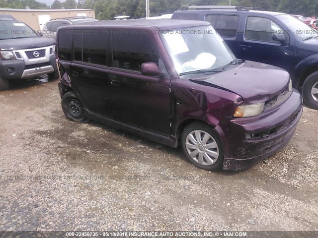 JTLKT324140165194 - 2004 TOYOTA SCION XB ბურგუნდია ფოტო 1