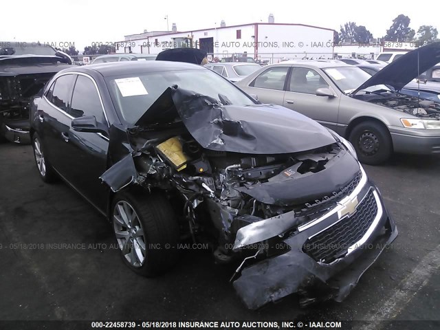 1G11F5SL9FF247412 - 2015 CHEVROLET MALIBU LTZ 灰色 照片 1