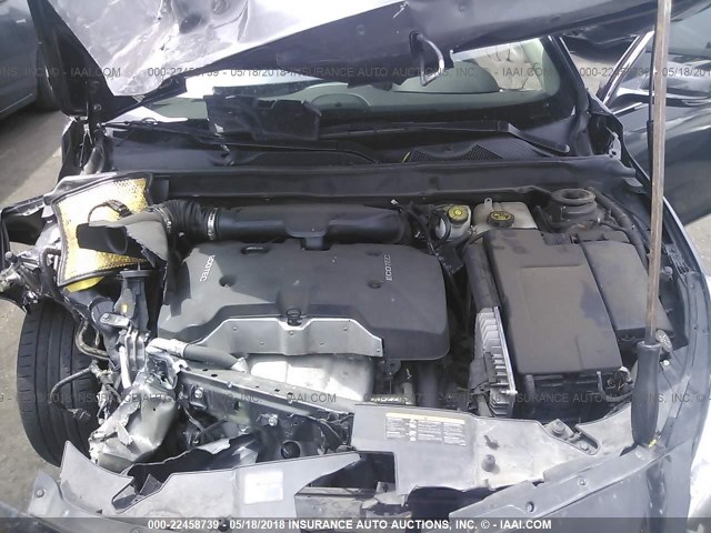 1G11F5SL9FF247412 - 2015 CHEVROLET MALIBU LTZ 灰色 照片 10