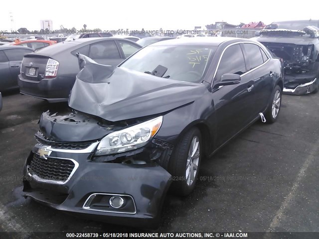 1G11F5SL9FF247412 - 2015 CHEVROLET MALIBU LTZ 灰色 照片 2
