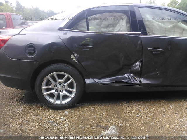 1G11D5RR3DF108860 - 2013 CHEVROLET MALIBU 1LT ნაცრისფერი ფოტო 6