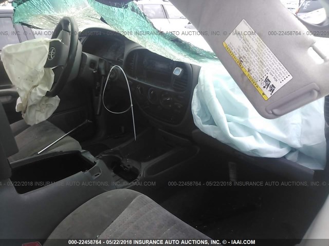 5TBRT34106S482521 - 2006 TOYOTA TUNDRA ACCESS CAB SR5 BLUE photo 5