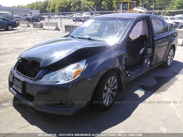 4S3BMBK68B3261629 - 2011 SUBARU LEGACY 2.5I LIMITED GRAY photo 6