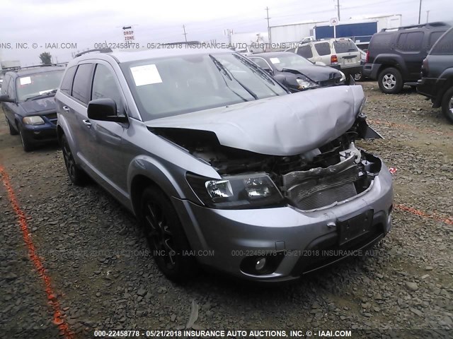 3C4PDCBG9FT658748 - 2015 DODGE JOURNEY SXT TEAL photo 1