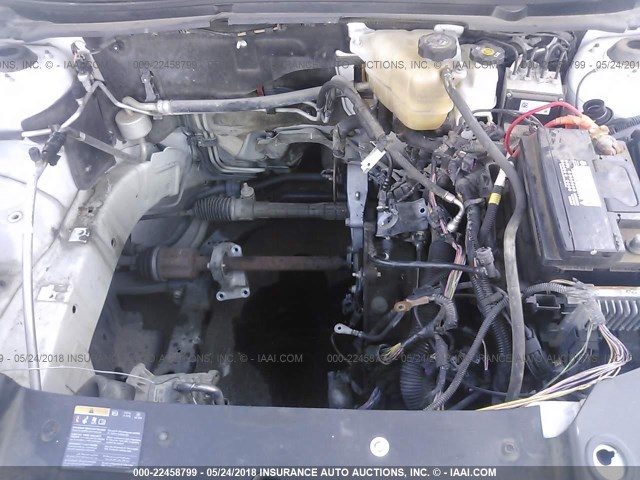 1G1ZC5EB1AF301096 - 2010 CHEVROLET MALIBU 1LT 白色 照片 10