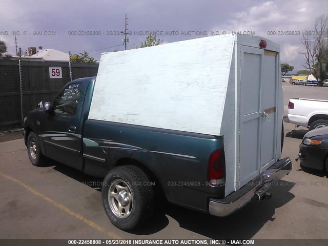 1FTZF172XWKA12477 - 1998 FORD F150 GREEN photo 3