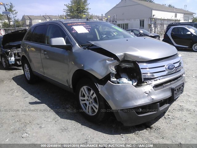 2FMDK38C18BA34157 - 2008 FORD EDGE SEL GRAY photo 1