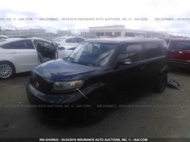 JTLKE50EX91078476 - 2009 TOYOTA SCION XB შავი ფოტო 2