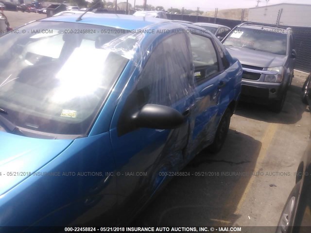 1FAFP34N87W307426 - 2007 FORD FOCUS ZX4/S/SE/SES BLUE photo 6