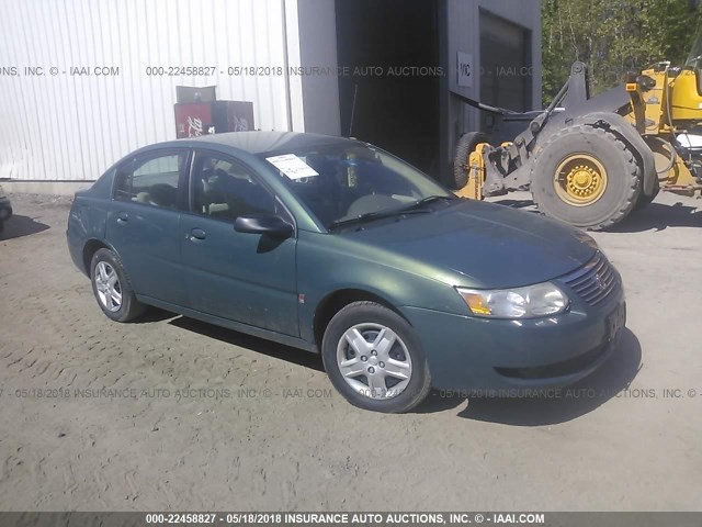 1G8AZ55F16Z137631 - 2006 SATURN ION LEVEL 2 GREEN photo 1