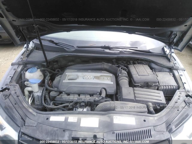 WVWBW8AHXDV001580 - 2013 VOLKSWAGEN EOS KOMFORT/SPORT 蓝色 照片 10