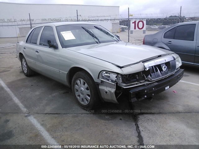 2MEFM75W45X615131 - 2005 MERCURY GRAND MARQUIS LS GRAY photo 1