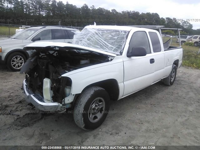 2GTEC19T841293088 - 2004 GMC NEW SIERRA C1500 WHITE photo 2