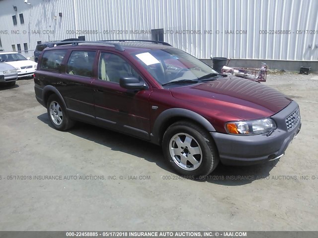 YV1SZ58D321053818 - 2002 VOLVO V70 XC MAROON photo 1