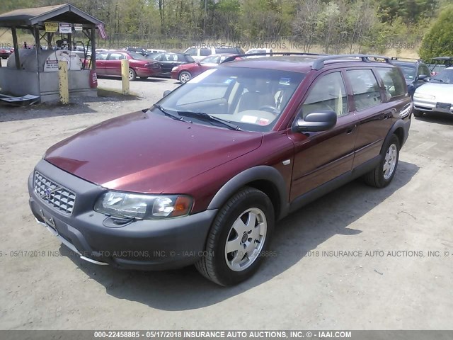 YV1SZ58D321053818 - 2002 VOLVO V70 XC MAROON photo 6