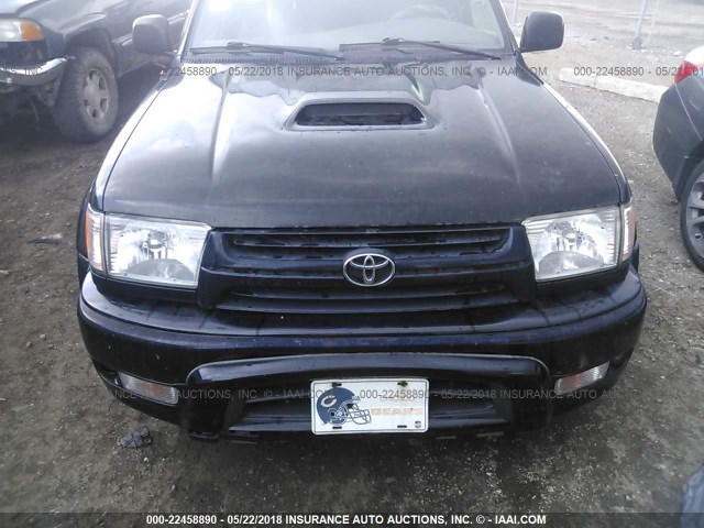 JT3HN86R820361086 - 2002 TOYOTA 4RUNNER SR5 BLACK photo 6