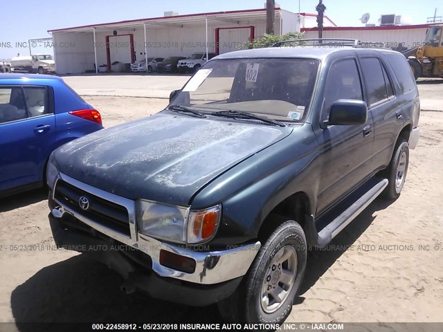 JT3GN86R9W0083493 - 1998 TOYOTA 4RUNNER SR5 GREEN photo 2