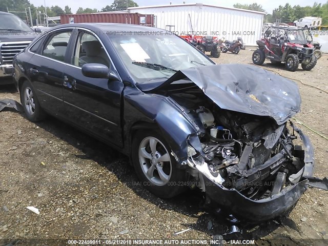 KMHFC46F16A075650 - 2006 HYUNDAI AZERA SE/LIMITED BLUE photo 1