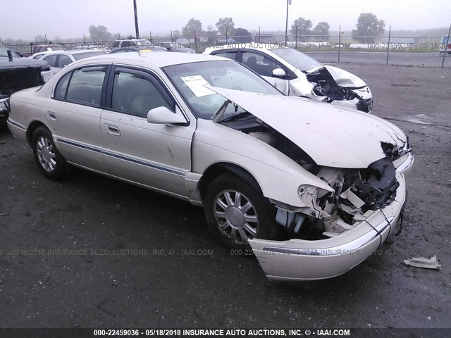 1LNHM97V6XY676778 - 1999 LINCOLN CONTINENTAL  WHITE photo 1