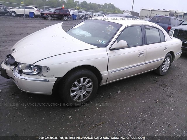 1LNHM97V6XY676778 - 1999 LINCOLN CONTINENTAL  白色 照片 2