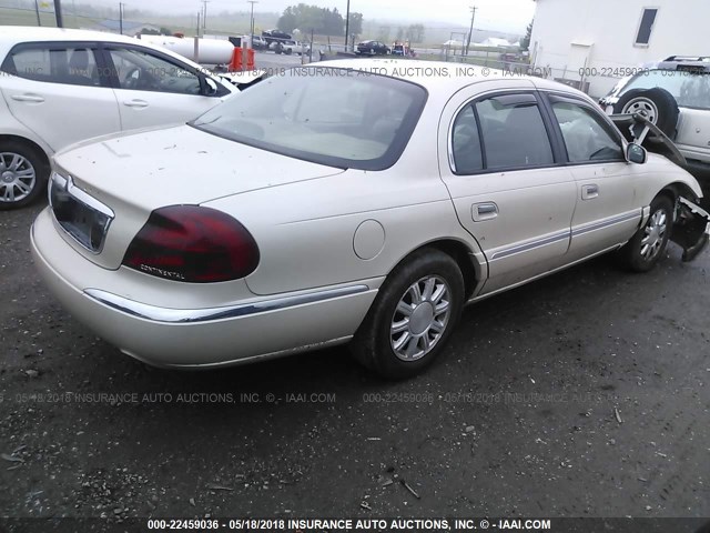1LNHM97V6XY676778 - 1999 LINCOLN CONTINENTAL  白色 照片 4