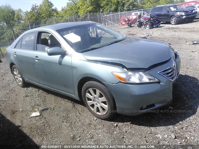 4T1BE46K69U797818 - 2009 TOYOTA CAMRY SE/LE/XLE GREEN photo 1