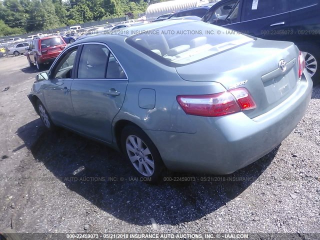 4T1BE46K69U797818 - 2009 TOYOTA CAMRY SE/LE/XLE GREEN photo 3