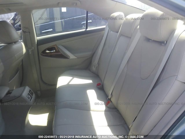 4T1BE46K69U797818 - 2009 TOYOTA CAMRY SE/LE/XLE GREEN photo 8